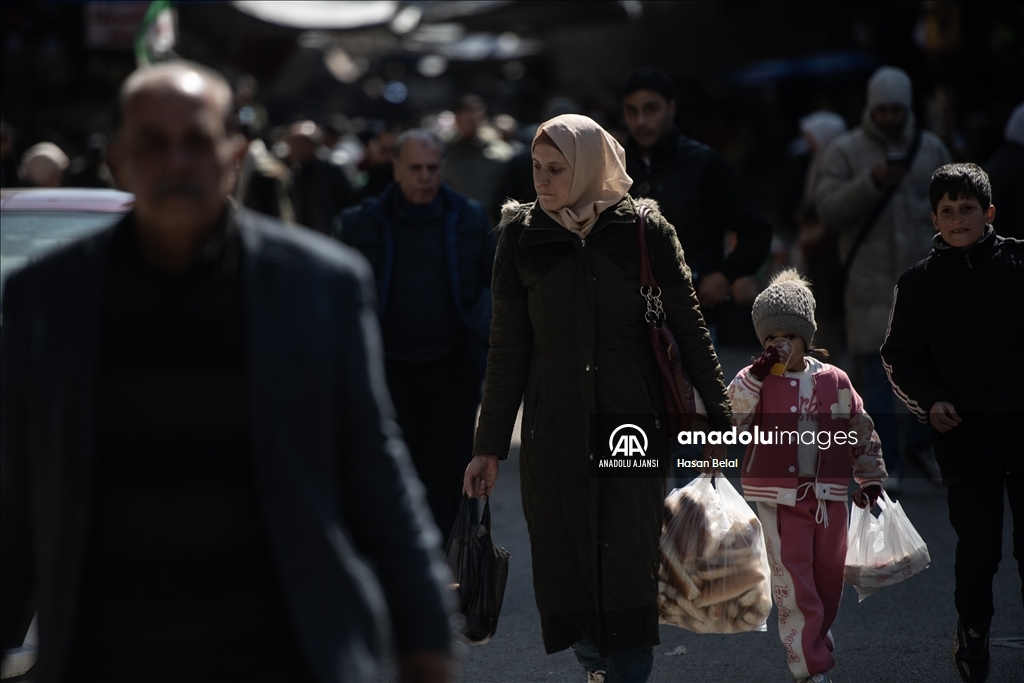 Şam pazarlarında Ramazan hareketliliği