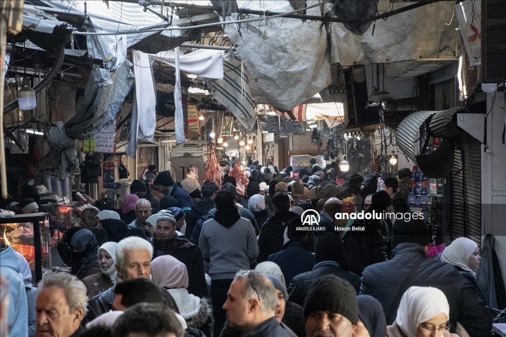 Şam pazarlarında Ramazan hareketliliği