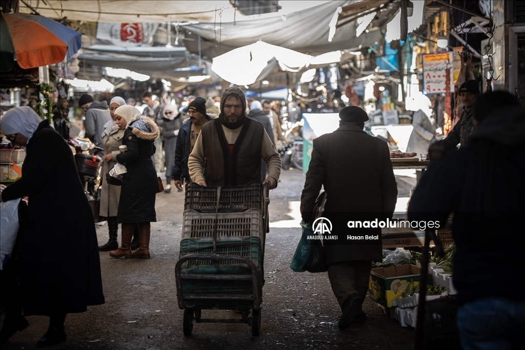 Şam pazarlarında Ramazan hareketliliği
