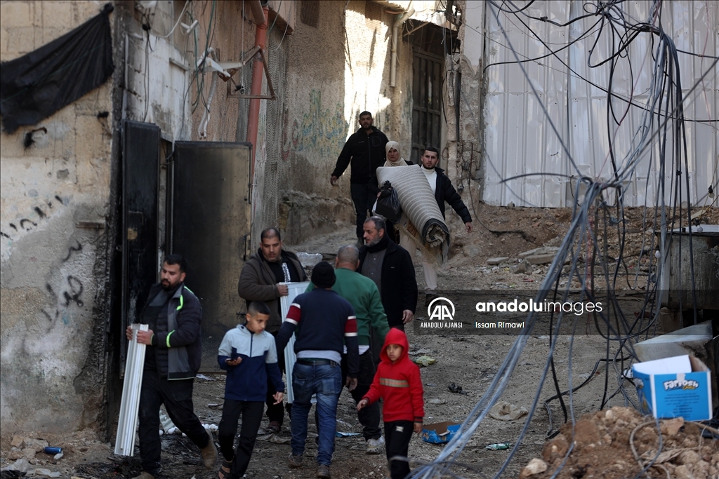 İsrail, işgal altındaki Batı Şeria'nın Nur Şems Mülteci Kampı'ndaki 11 evi yıkacak