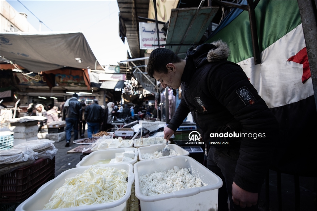 Şam pazarlarında Ramazan hareketliliği