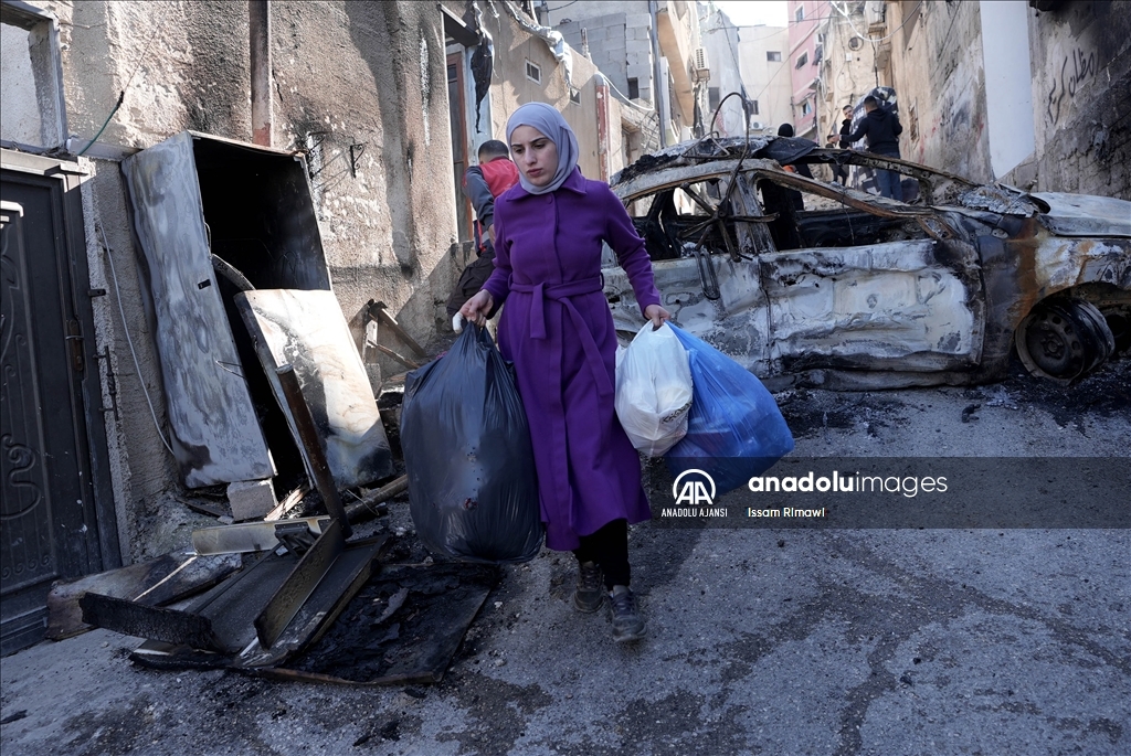 İsrail, işgal altındaki Batı Şeria'nın Nur Şems Mülteci Kampı'ndaki 11 evi yıkacak