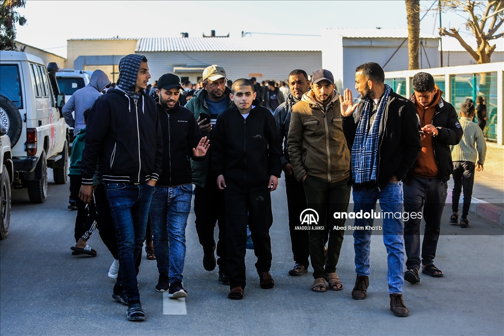 İsrail'in serbest bıraktığı kadın ve çocuk esirler Gazze'ye ulaştı