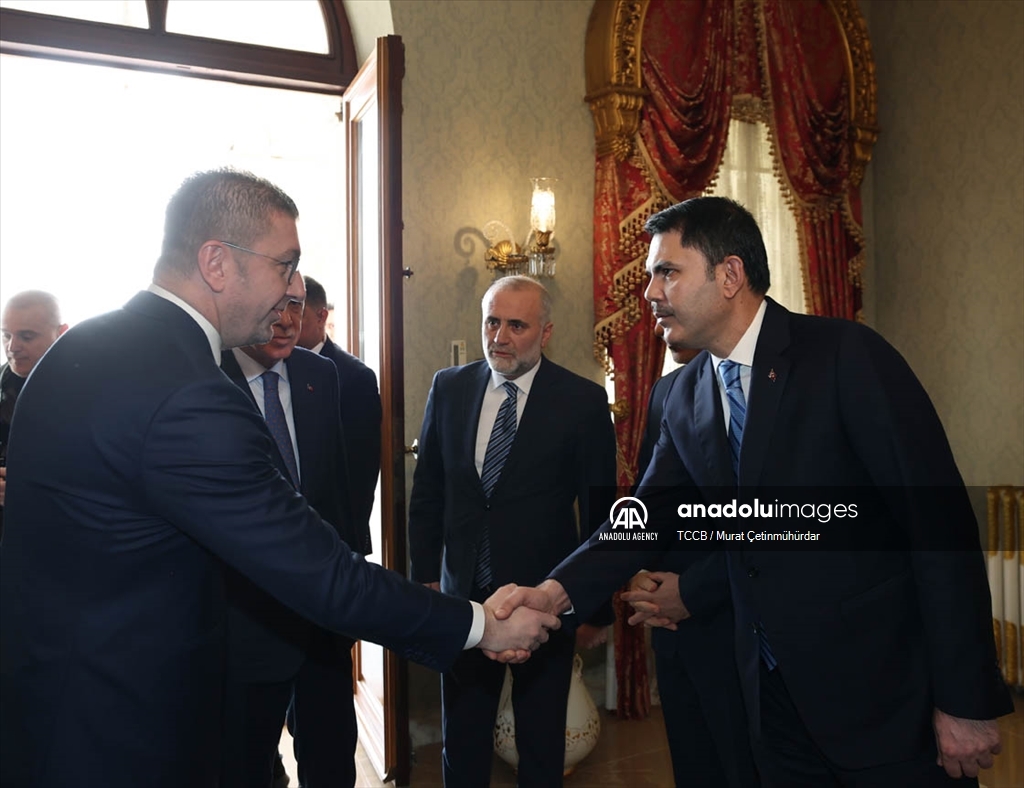 Претседателот на Туркије Реџеп Таип Ердоган во Анкара го прими премиерот на Северна Македонија Христијан Мицкоски
