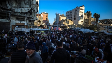 Ramadan preparations in Al Zawiya Bazaar of Gaza