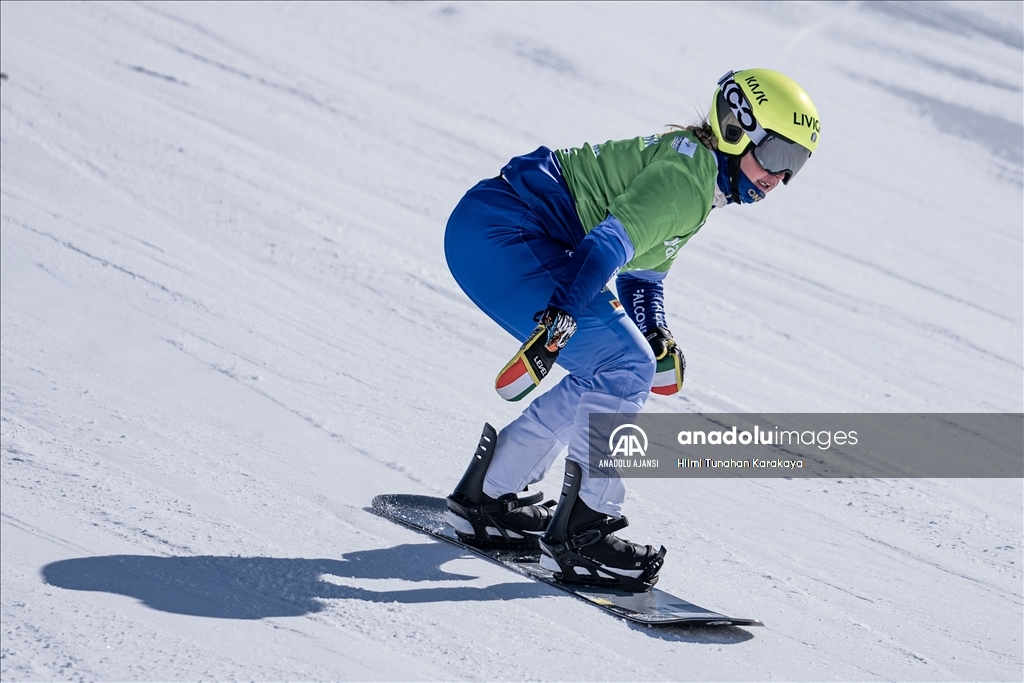 FIS Dünya Snowboard Kupası Erzurum'da başladı