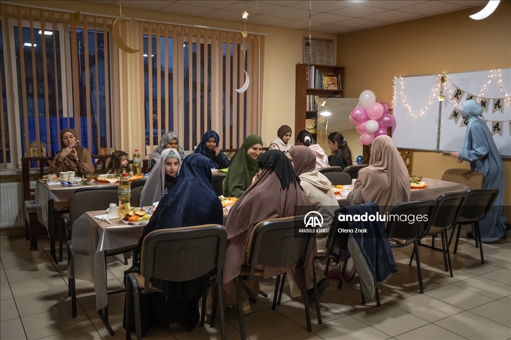 Lviv’de Müslümanlar ramazan ayının ilk iftarında buluştu