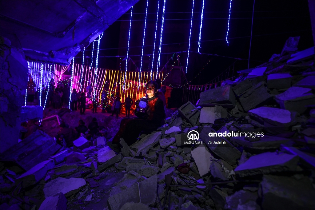 Han Yunus’ta yıkım arasında ilk sahur