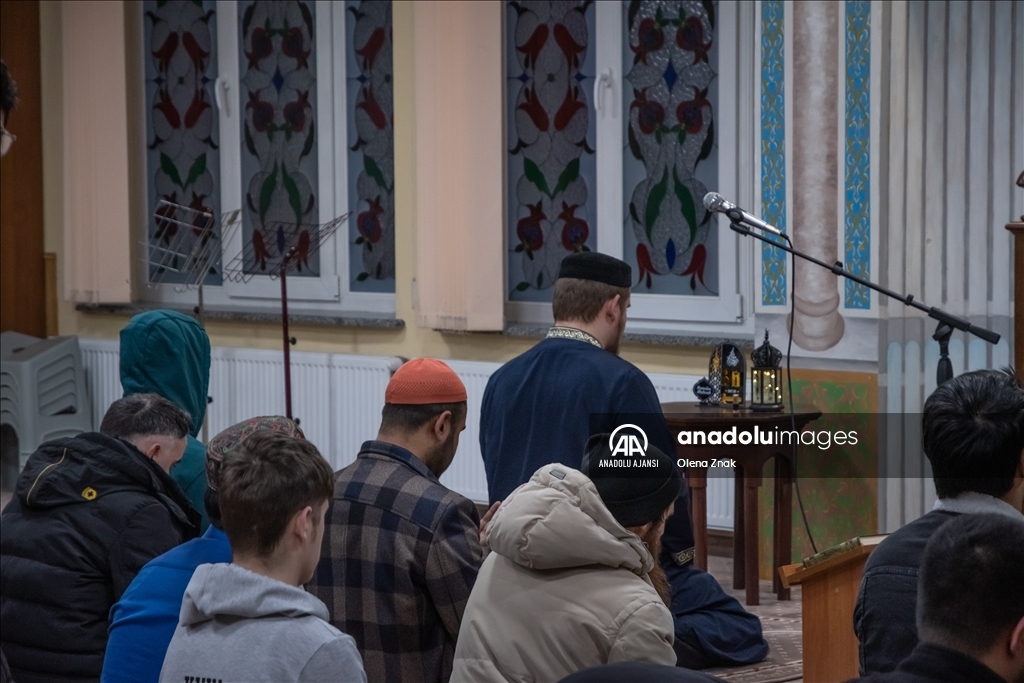 Lviv’de Müslümanlar ramazan ayının ilk iftarında buluştu