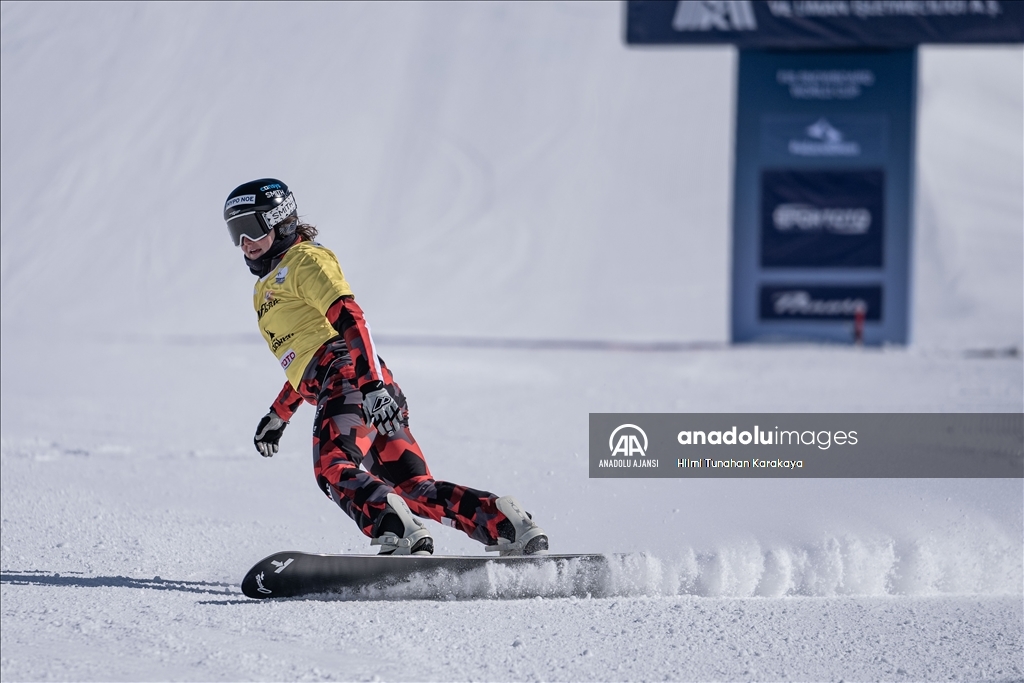 FIS Dünya Snowboard Kupası Erzurum'da başladı