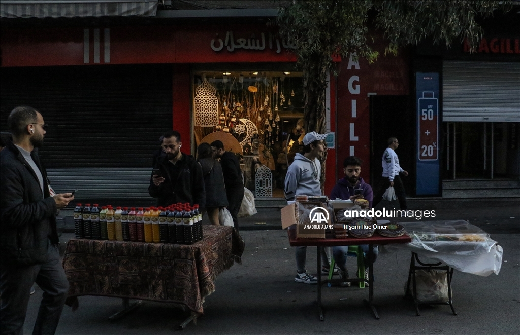 Şam pazarlarında Ramazan hareketliliği