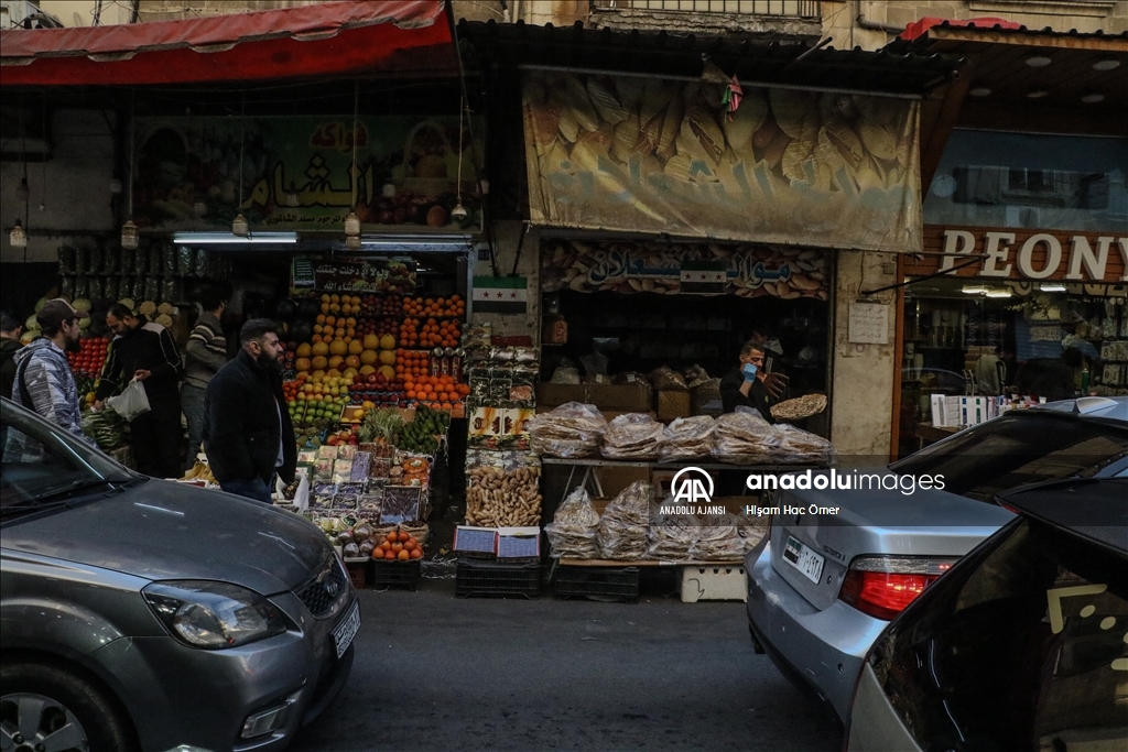 Şam pazarlarında Ramazan hareketliliği