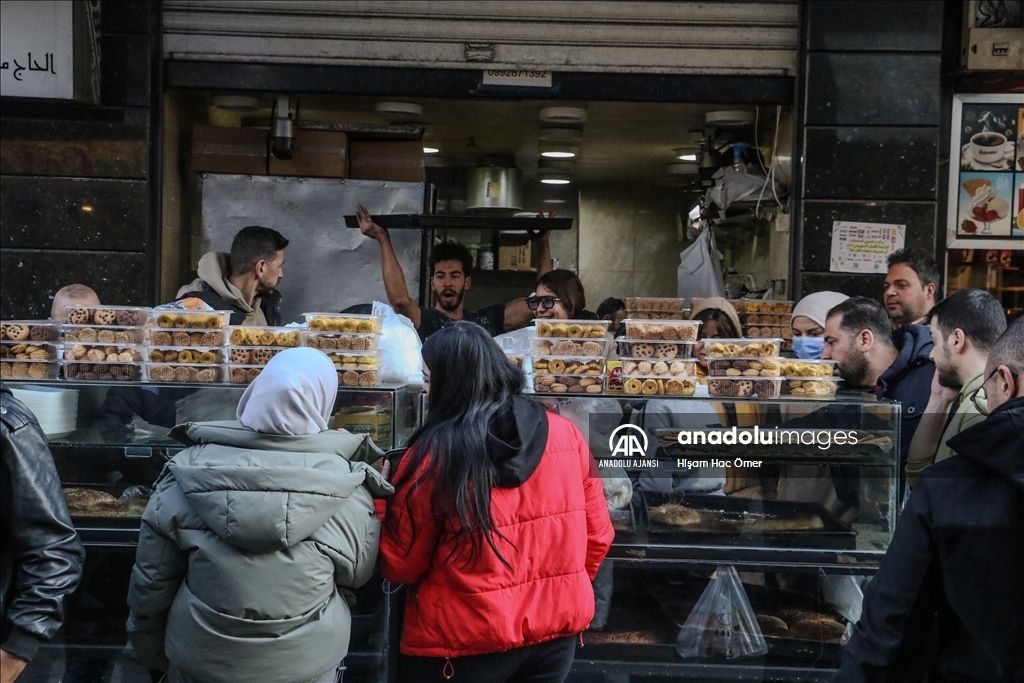 Şam pazarlarında Ramazan hareketliliği