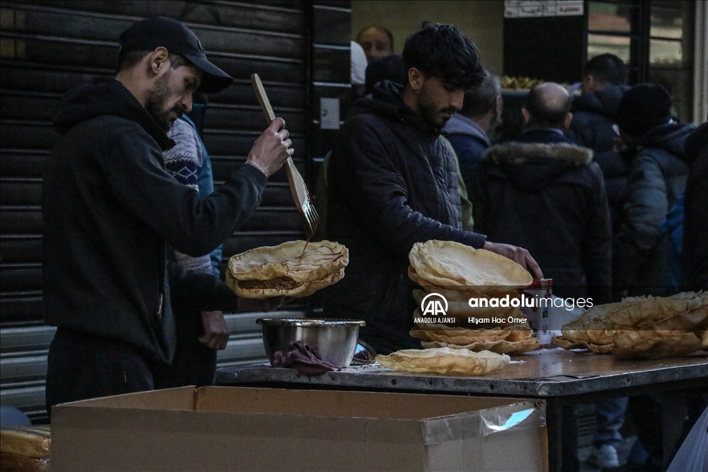 Şam pazarlarında Ramazan hareketliliği