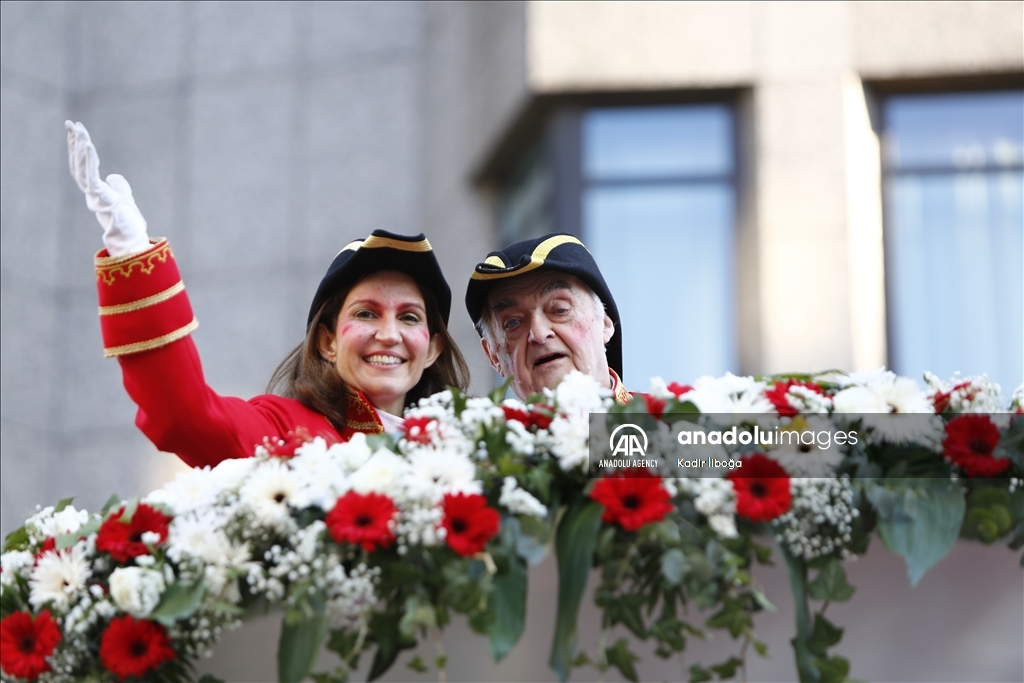 Карнавальный парад «Розовый понедельник» в Германии: Феерия на Рейне