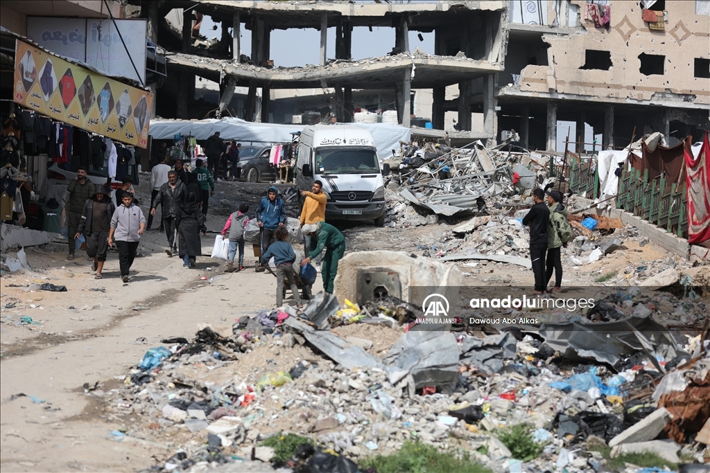 Gazze'deki su krizi devam ediyor