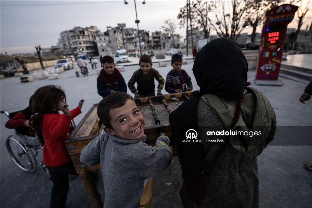 Suriye'nin Halep kentinde günlük yaşam