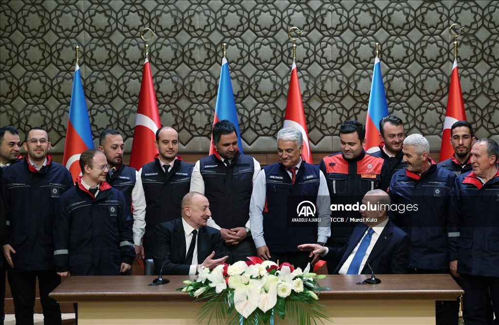 Iğdır-Nahçıvan Doğal Gaz Boru Hattı Açılış Töreni