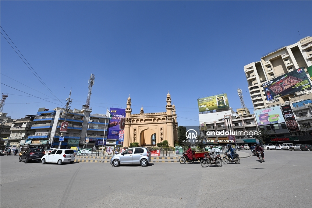 Pakistan'ın Karaçi şehrinde günlük yaşam