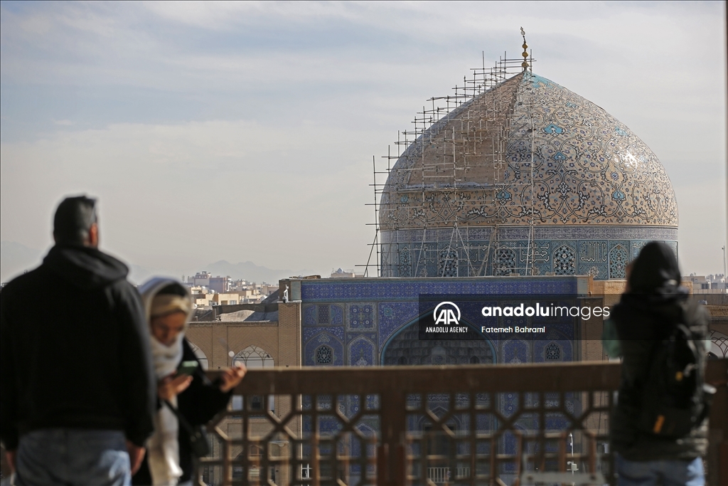Sheikh Lotfollah Mosque in Isfahan