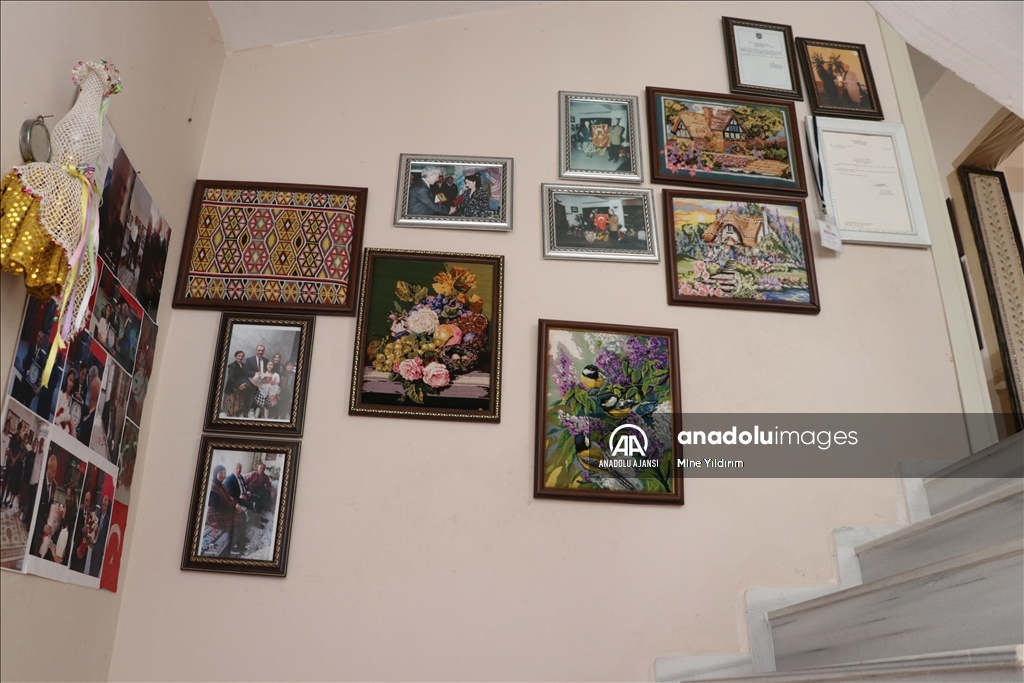 Kültürel miras taşıyıcısı 76 yaşındaki kadın yaptığı eserlerle evini müzeye dönüştürdü