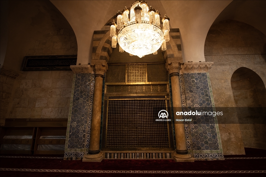 Halep’teki Emevi Ulu Camii’nde restorasyon çalışmaları sürüyor