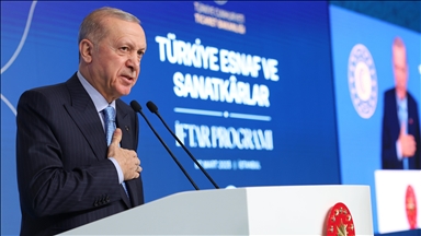 Cumhurbaşkanı Erdoğan, Türkiye Esnaf ve Sanatkarlar İftar Programı'nda konuştu