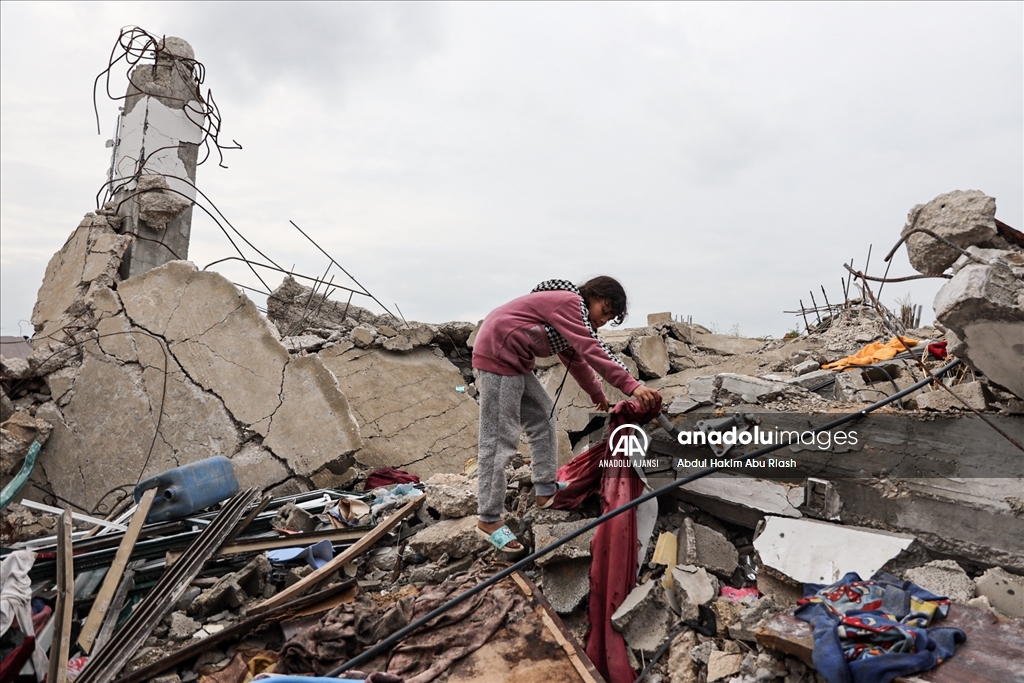 Gazze Şeridi'nin kuzeyindeki Beyt Lahya'da günlük yaşam