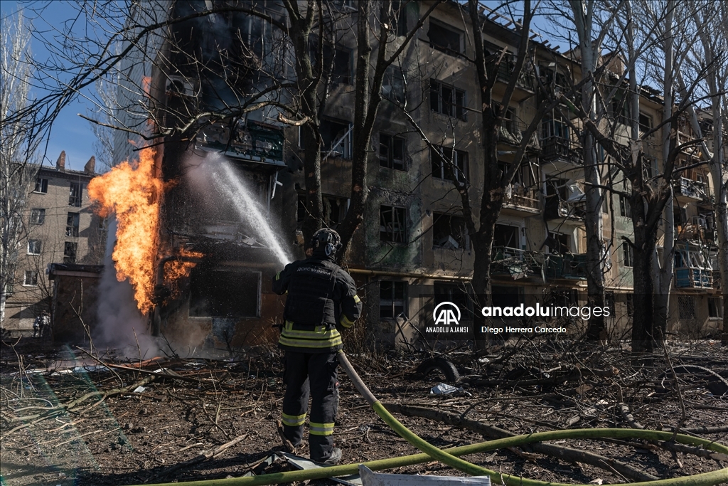 Rusya, Ukrayna'nın Kostyantynivka şehrine saldırılarına devam ediyor