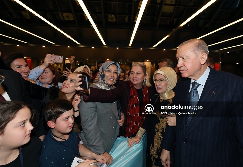 Cumhurbaşkanı Erdoğan, 8 Mart Dünya Kadınlar Günü İftar Programı'na katıldı