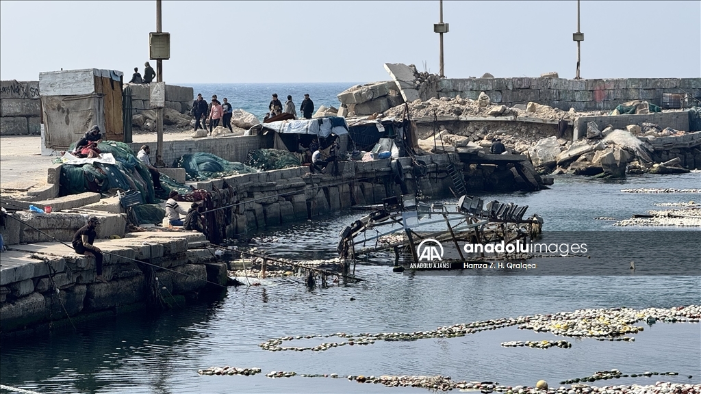 Gazze’de balıkçılar zor günler geçiriyor
