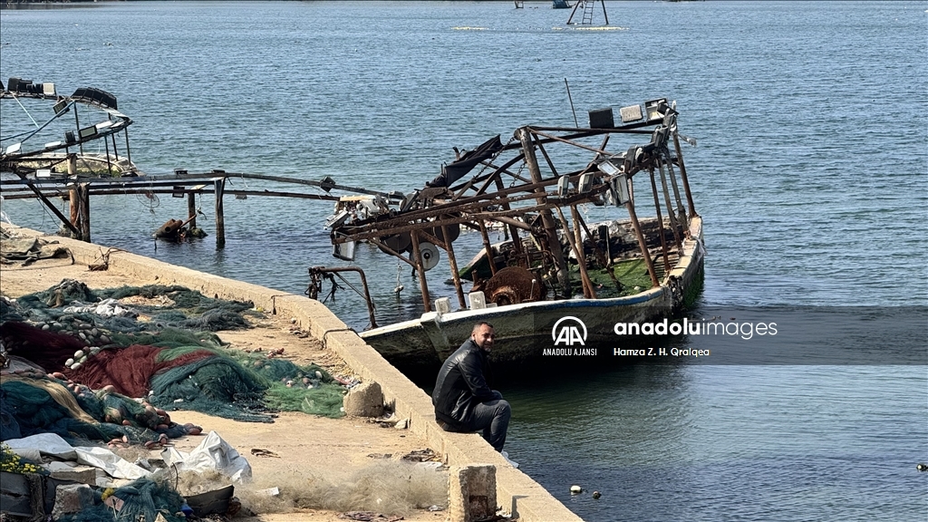 Gazze’de balıkçılar zor günler geçiriyor