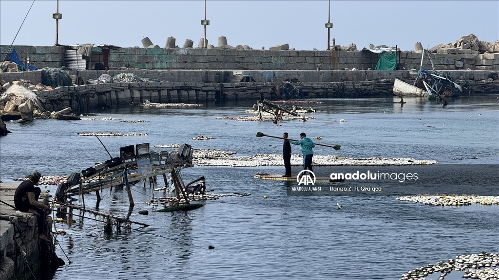 Gazze’de balıkçılar zor günler geçiriyor