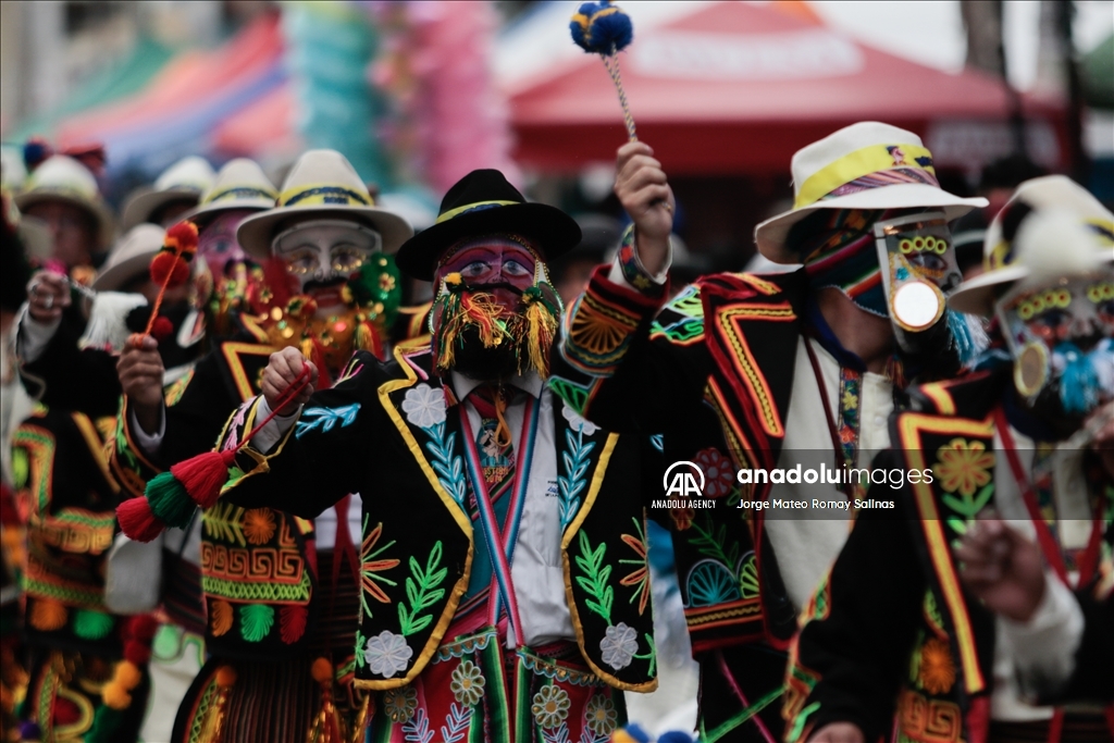 Closing ceremonies of Carnival in Bolivia