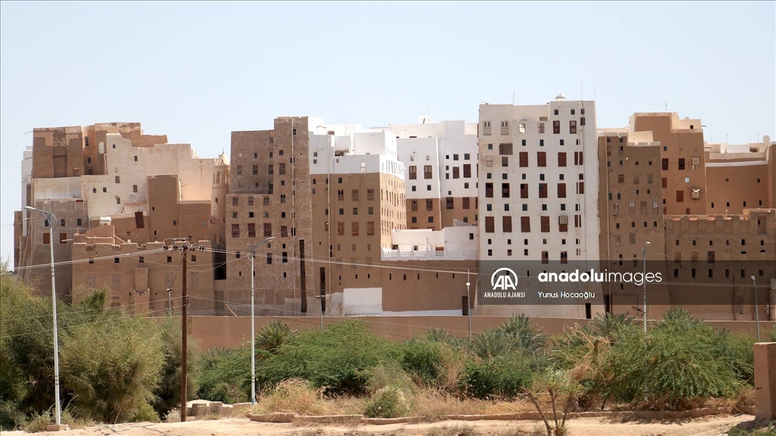 "Yemen'in 16. yüzyıldan kalma kerpiç gökdelenleri"