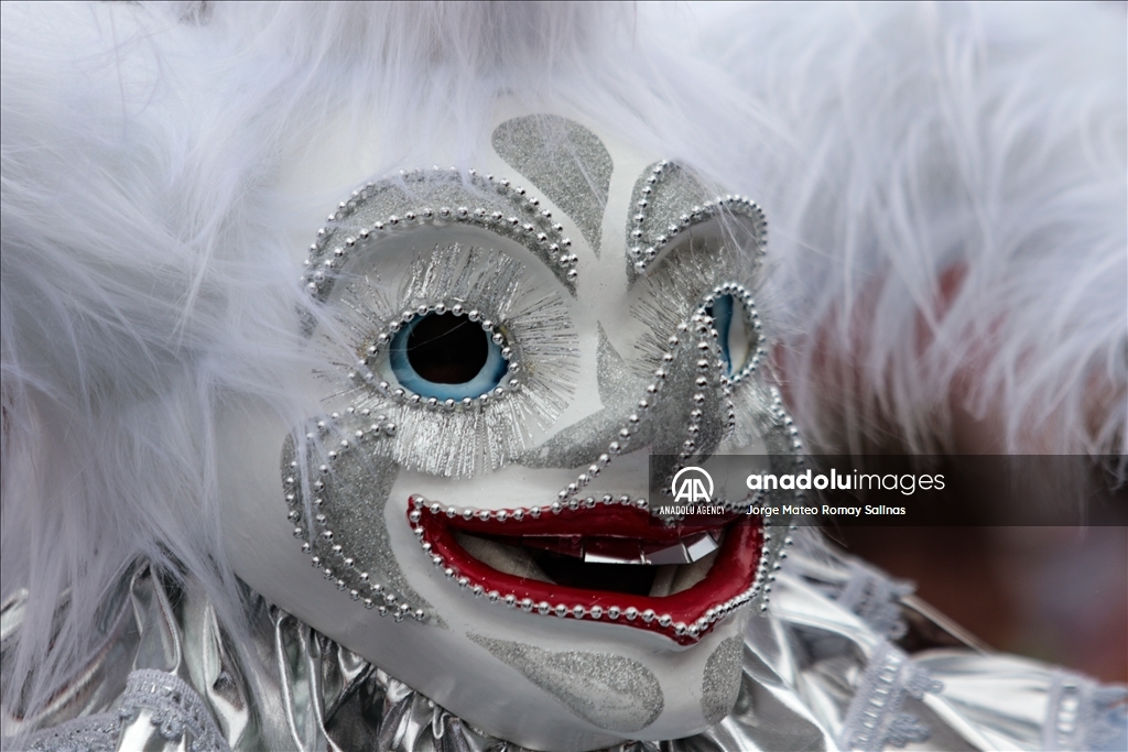 Closing ceremonies of Carnival in Bolivia