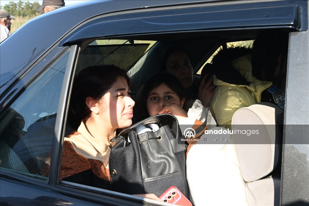 Suriye'deki olaylar nedeniyle bazı aileler Lübnan'a sığındı
