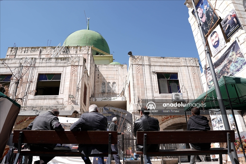 "مسجد النصر" بنابلس.. هبة فلسطينية لترميم معلم أحرقته إسرائيل
