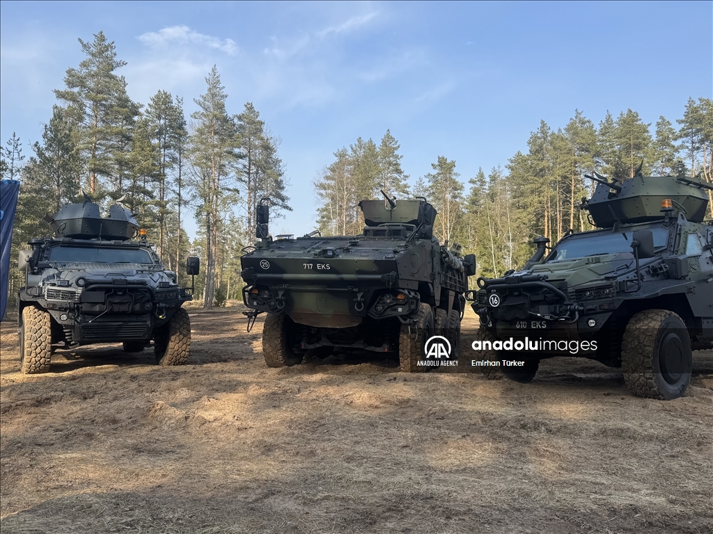Турецкие бронемашины усилили обороноспособность Эстонии