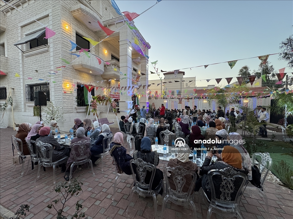 Iftar dinner for medical students who volunteered during the war in Gaza