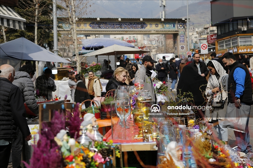 أجواء احتفالية في إيران مع اقتراب عيد النوروز