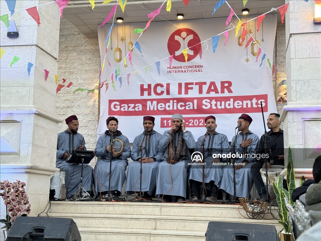 Iftar dinner for medical students who volunteered during the war in Gaza