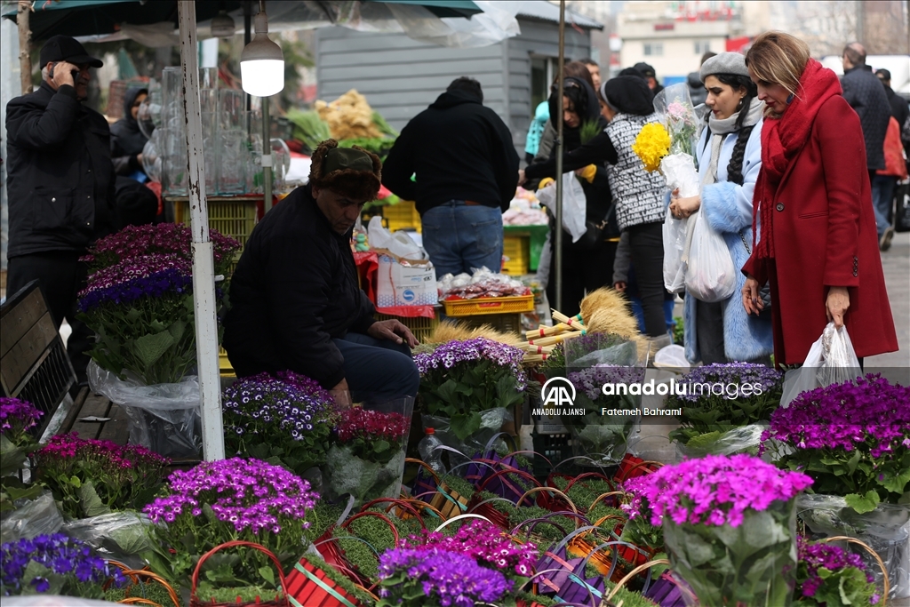 İran'da yılbaşı olarak kutlanan Nevruz hazırlıkları