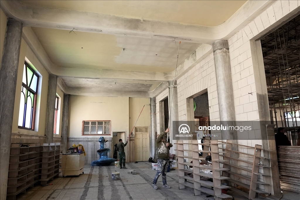 "مسجد النصر" بنابلس.. هبة فلسطينية لترميم معلم أحرقته إسرائيل