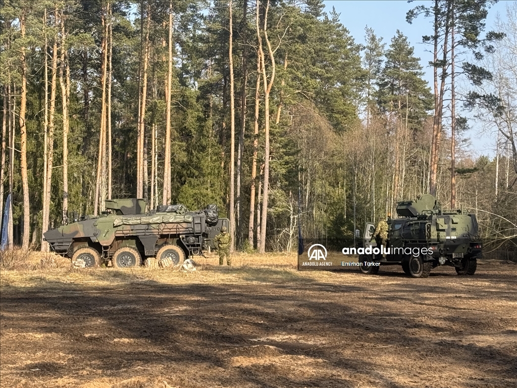 Турецкие бронемашины усилили обороноспособность Эстонии