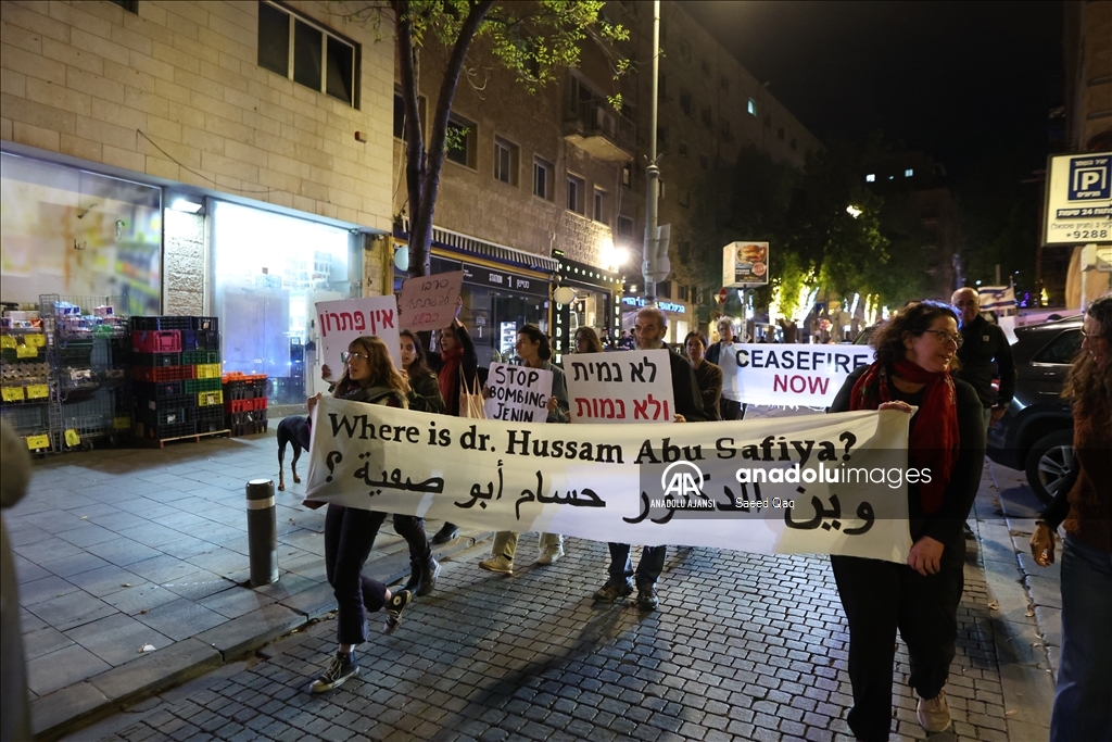 İsrailliler, Batı Kudüs'te gösteri düzenlendi