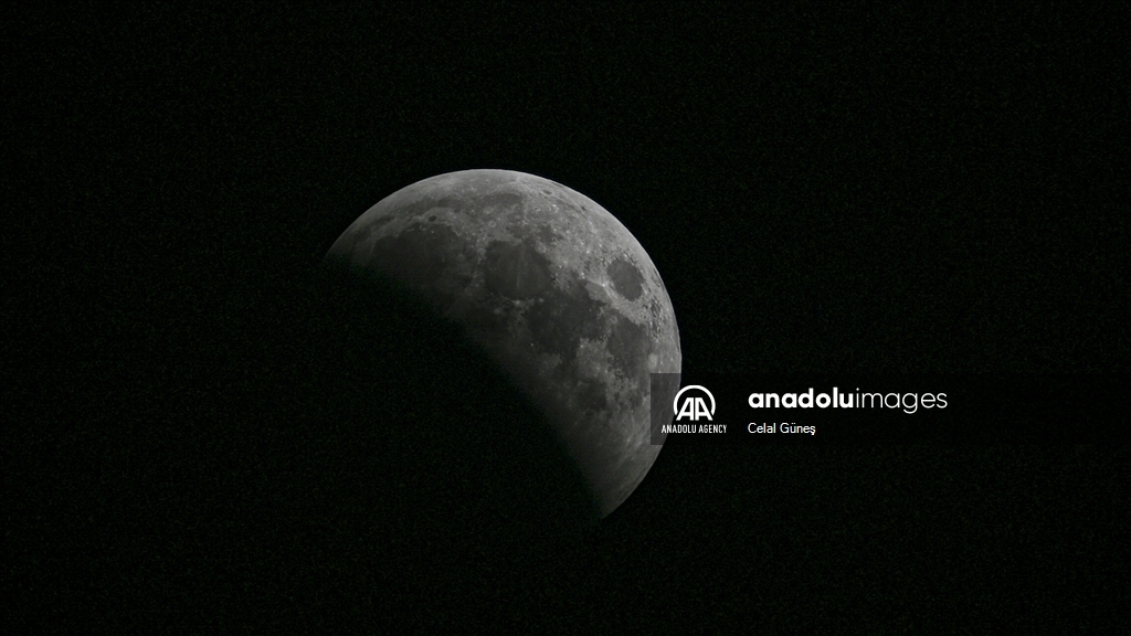 Lunar eclipse observed in Virginia