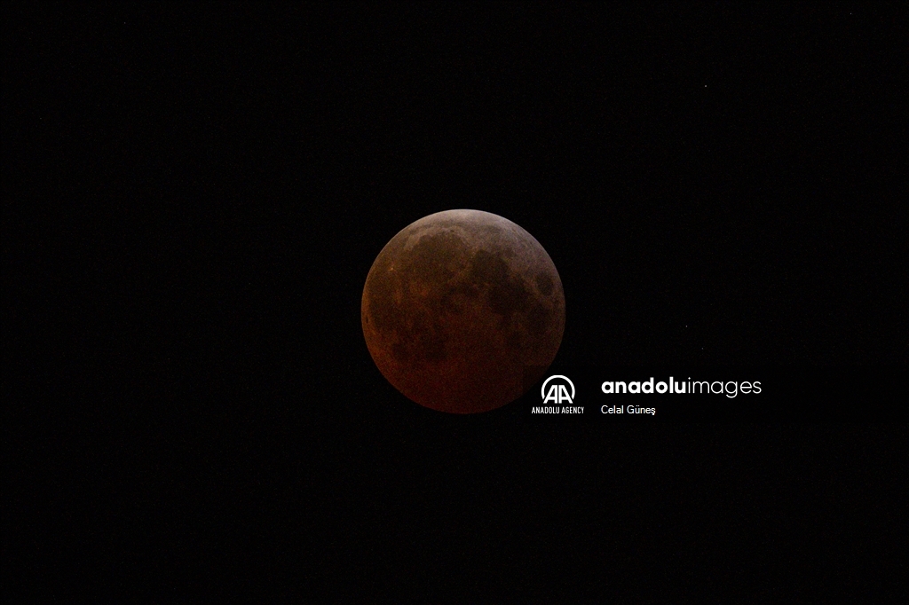 Lunar eclipse observed in Virginia