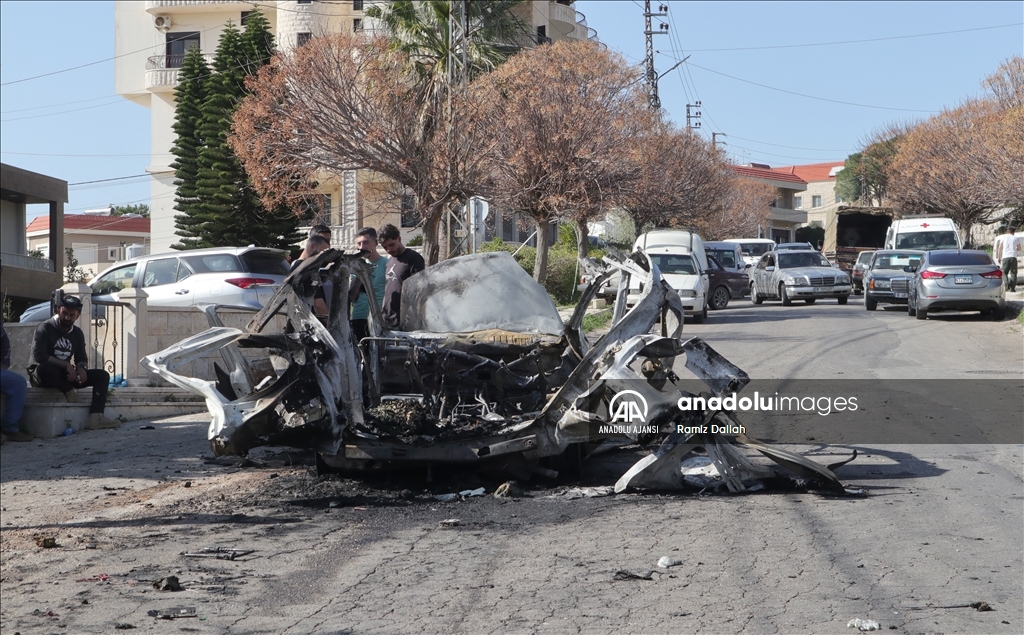 İsrail'in Lübnan'ın güneyine düzenlediği hava saldırısında 2 kişi öldü