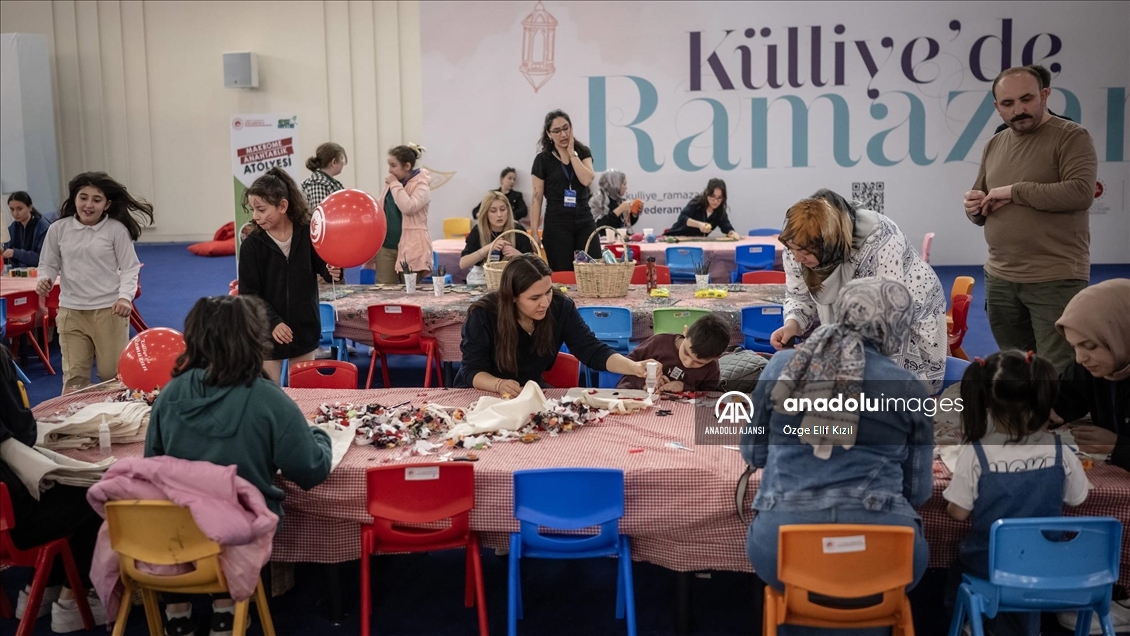 "Külliye'de Ramazan" etkinlikleri çocuklar tarafından yoğun ilgi görüyor